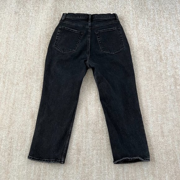Abercrombie & Fitch Black Straight Leg Jeans - Picture 4 of 10